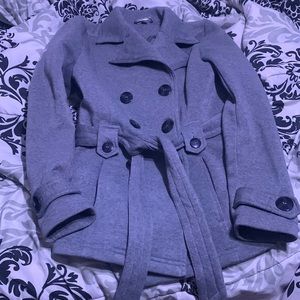 grey coat/jacket